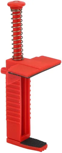 Vista 7 de Herramientas de fontanero de revestimiento de ladrillo 2PCS Herramienta de medición de nivelación de ladrillos para construcción de edificios (rojo)