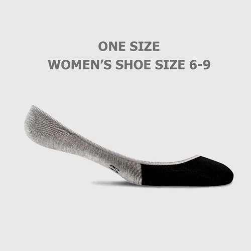 Vista 3 de Thirty48 - Calcetines para mujer invisibles (muy bajos), antideslizantes, para llevar con mocasines