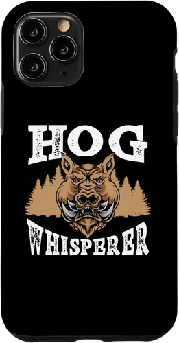 Vista 13 de iPhone 12 mini Hog Whisperer Wild Hog Jabalí Hunter Hog Caza Caso