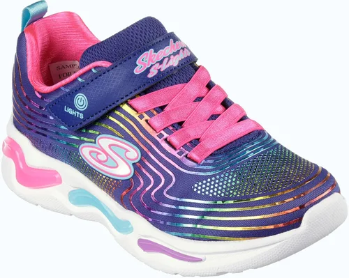Vista 6 de Skechers Tenis unisex con rayos ondulados para niños