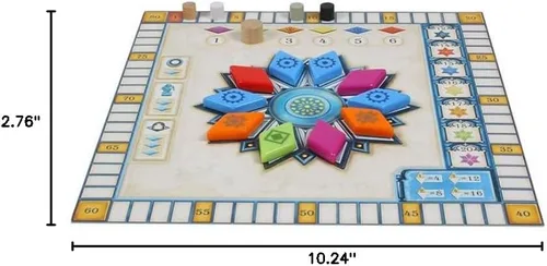 Vista 2 de Asmodee Azul Summer Pavilion Juego de Mesa - Juego de Estrategia de Colocación de Azulejos, Diversión Familiar para Niños y Adultos, Edades 8+, 2-4