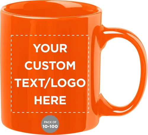 Vista 32 de Tazas de café de cerámica personalizadas para el Día del Padre, 11 onzas, juego de 10/50/100, paquete personalizado a granel, juego de tazas de café