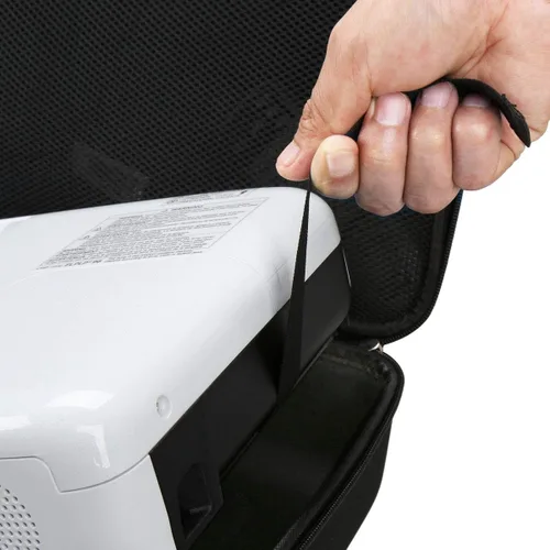 Vista 3 de Aproca Funda compatible con proyector Epson EX3290 / EpiqVision Flex CO-W01 / VS250 SVGA de 3 chips 3LCD WXGA, bolsa de almacenamiento portátil