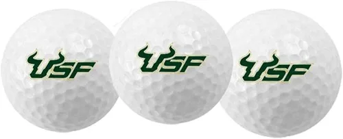 Vista 24 de Juego de 3 pelotas de golf universitarias