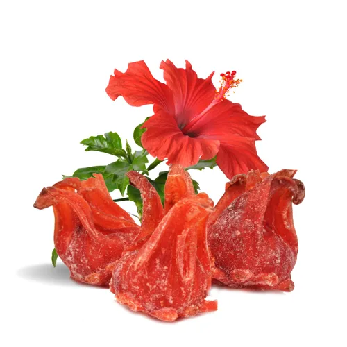 Vista 6 de Flor de hibisco confitada seca por Its Delish, (1 libra)