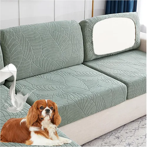 Vista 29 de Fundas de cojín para asiento de sofá, impermeables, de alta elasticidad, universal, elástica, fundas de cojín de repuesto para cojines individuales