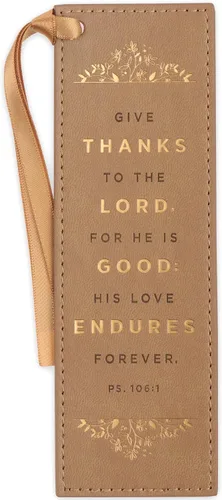Vista 39 de Christian Art Gifts - Marcapáginas premium de piel sintética vegana con escritura bíblica para mujeres: Cuando ella habla - Proverbios 31:26, Marrón