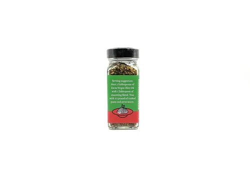 Vista 3 de Aglio Olio - Mezcla de condimentos con ajo y condimentos picantes, 1.7 oz (48 g) paquete de 1