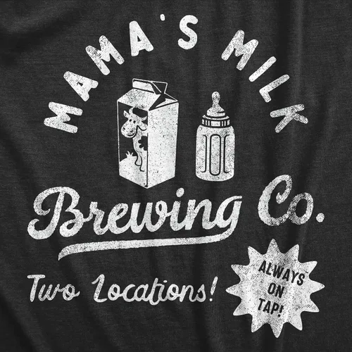 Vista 2 de Mamas Milk Brewing Co - Body divertido para bebés, para lactancia, cervecería, broma para bebés