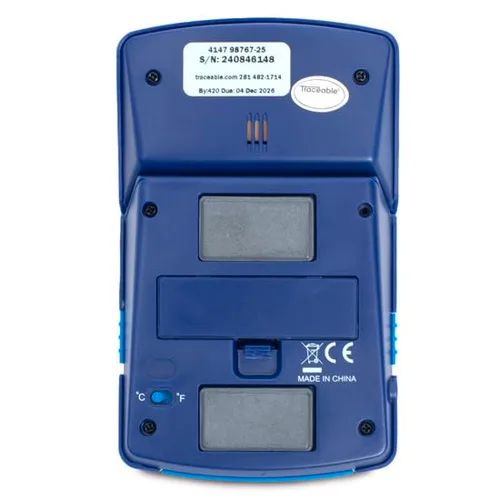 Vista 3 de Traceable Termómetro/temporizador de alarma con sonda de acero inoxidable