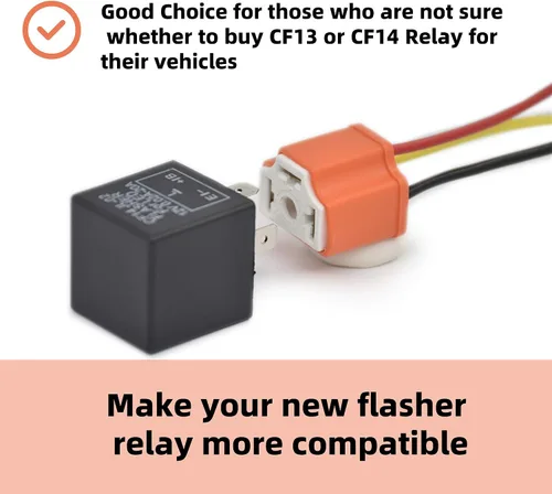 Vista 3 de 0052 1 Uds. Adaptador de 3 clavijas, conector de 3 clavijas, conversión de conector de cable para automóvil, motocicleta, LED, relé, resolución