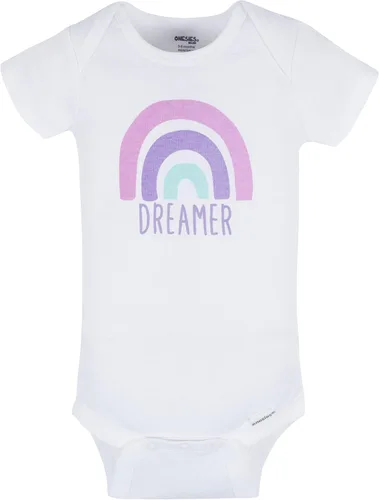 Vista 2 de Onesies Brand baby-girls 8-pack Short Sleeve Mix & Match Bodysuits