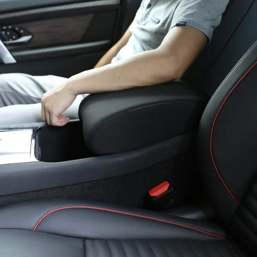 Vista 4 de YIWANG - Fundas de apoyabrazos para Land Rover Discovery Sport Accesorios