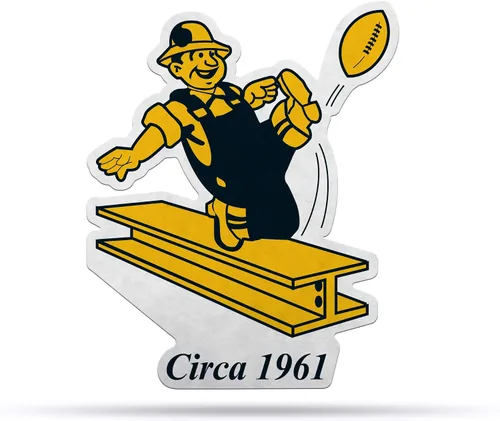 Vista 12 de Rico Industries Banderín de fútbol americano de la NFL con corte retro, decoración del hogar y la sala de estar, fieltro suave EZ para colgar