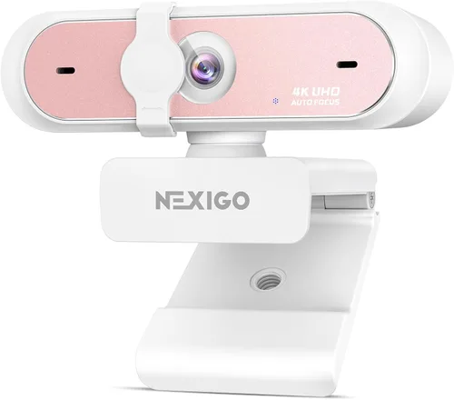 Vista 9 de Certificada para Zoom, NexiGo N940P (Gen 2) Cámara web con zoom 2K y control remoto Sensor Sony Starvis Zoom 3X de acercar y alejar Micrófono