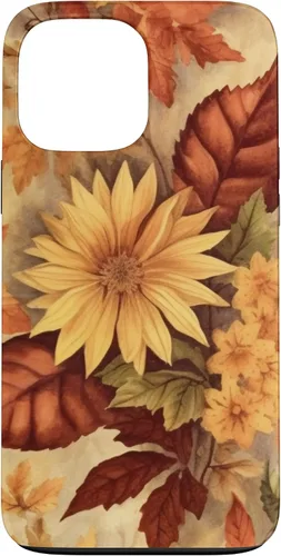 Vista 24 de Autumn Foliage Fall Leaves Girl Women Kids Fall Case for iPhone 17
