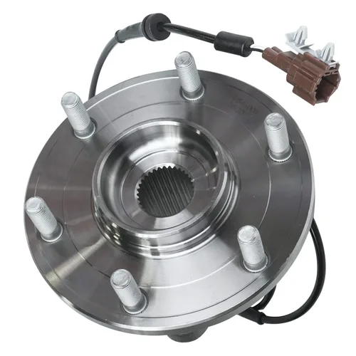 Vista 94 de Detroit Axle - Par de cojinetes de rueda delantera/trasera para Ford Edge 11-14, 09-19 Flex, 13-19 Police Interceptor Sedan, 14-18 Police Sedan