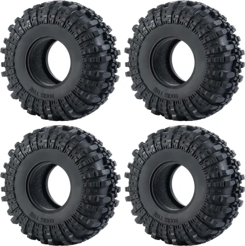 Vista 5 de RC-Hub - 4 neumáticos de goma de 2,2 pulgadas con espuma para 1/10 Axial Wraith 90048 90053