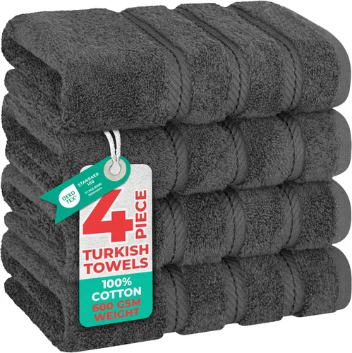 Vista 96 de American Soft Linen - Juego de toallas de 3 piezas, 1 toalla de baño, 1 toalla de mano y 1 toalla pequeña, 100% algodón turco para baño, juego
