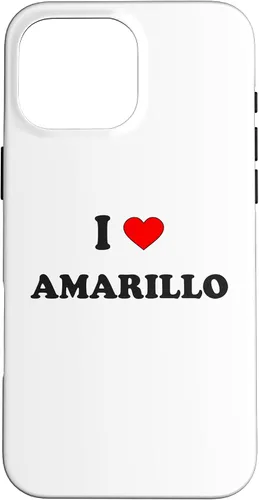 Vista 19 de I Heart Amarillo I Love Amarillo City Case for iPhone 16