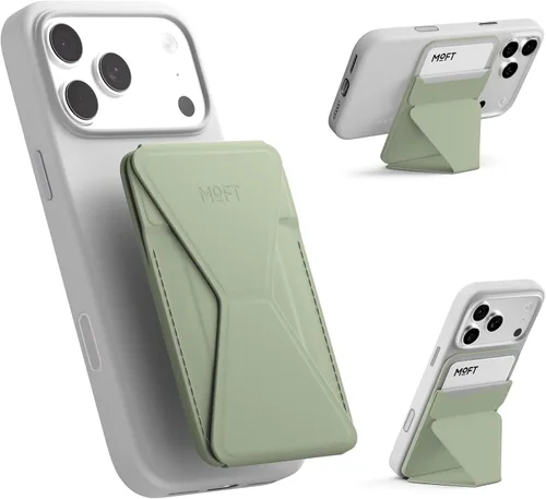 Vista 57 de MOFT Soporte para teléfono y cartera AERA, cartera MagSafe, tarjetero beach blanco