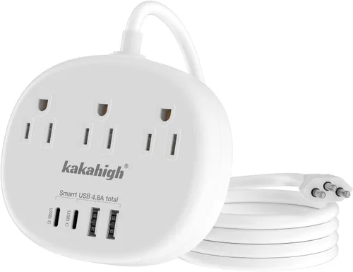 Vista 9 de Adaptador de enchufe multipaís, adaptador de corriente internacional de 3