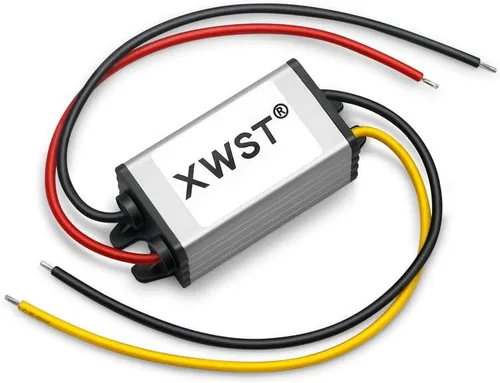 Vista 9 de DC a CC 24V a 12V voltaje reductor 12 voltios regulador Buck convertidor salida 1A 12W módulo convertidor de potencia (1A)