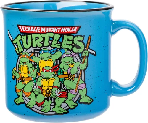 Vista 36 de Silver Buffalo - Taza de cerámica de campamento de A Goofy Movie de Disney, diseño retro con Goofy, Max Goof, Roxanne y Bobby Zimmeruski, 20 onzas