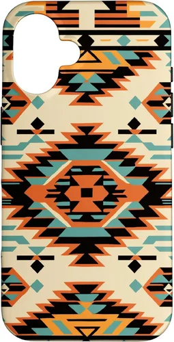 Vista 32 de Carcasa para iPhone 17 de Western Southern Country Native Aztec
