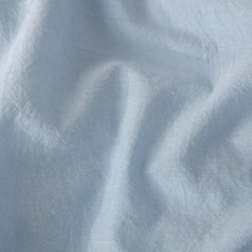 Vista 9 de Juego de funda de edredón Queen de 100% algodón lavado 3 piezas, ropa de cama suave, cómoda y transpirable con toque de lino, 1 funda de edredón y 2