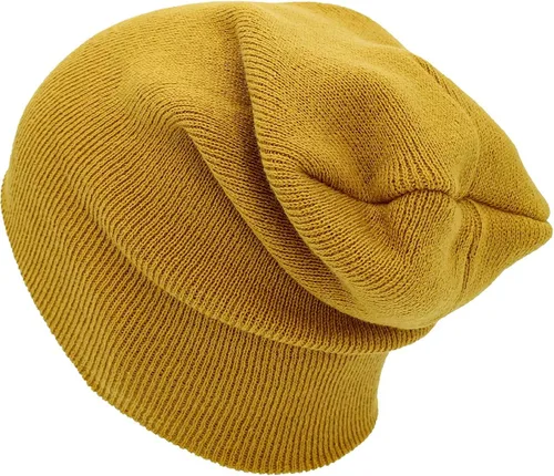 Vista 8 de Gorro de lana grueso de tejido acanalado Para el invierno