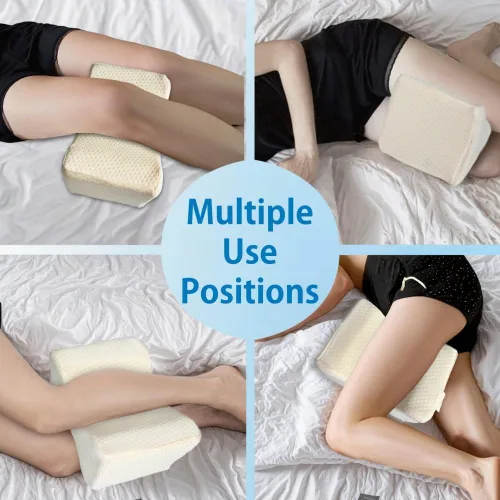 Vista 7 de Almohada de piernas de talla grande para dormir de lado, almohada extra grande de alineación de columna vertebral, almohada para dormir de lado
