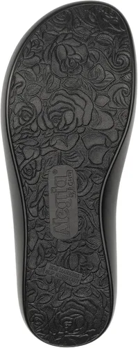 Vista 5 de Alegria Bailee - Sandalia de piel para mujer, Negro