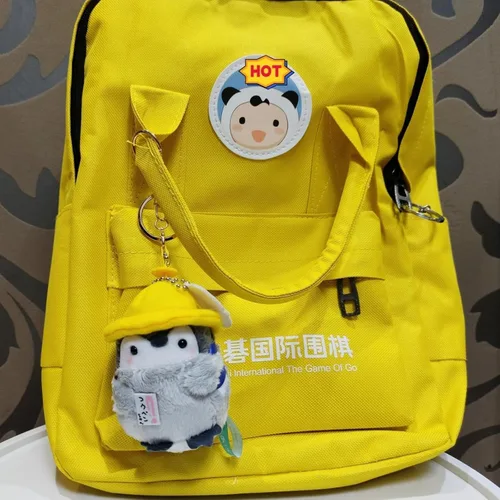 Vista 6 de HICIVI Lindo llavero de pingüino Kawaii con diseño de pingüino de peluche para hombres, mujeres, niños. Colgantes de mochila..