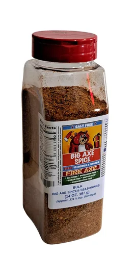 Vista 4 de Botella tamaño chef de 12 oz. Patri's Pizzico Sicilian - Big Axe Spice Salt-Free Seasonings Bulk