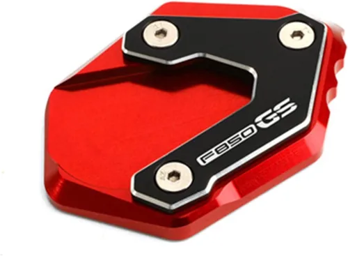 Vista 21 de Soporte lateral para motocicleta, placa de extensión para BMW F850GS F750GS F850 GS F 750 850 GSA 2018 2020 2021 2022 (color : A plateado F750GS)