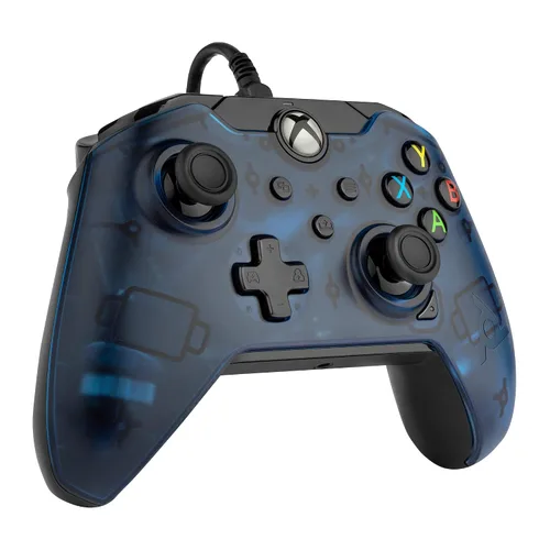 Vista 9 de PDP Wired Controller for Xbox Series XS Xbox One Windows 1011 - Midnight Blue