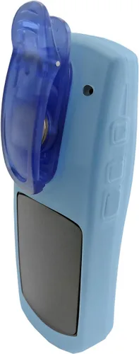 Vista 4 de Funda de gel de silicona azul para teléfonos Polycom SpectraLink 8440 y 8400: 2310-37180-002