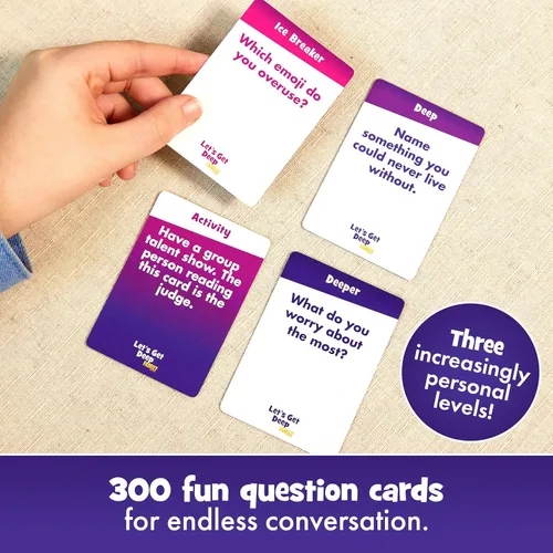 Vista 3 de What DO You Meme? Let's Get Deep Family Edition - Tarjetas de conversación familiar - Juegos de cartas para conocerse