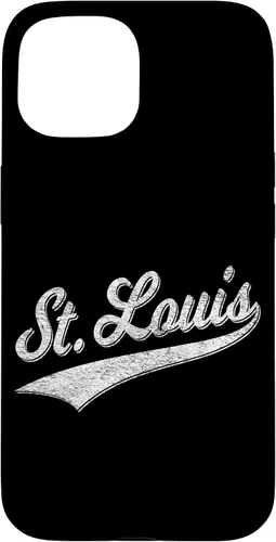 Vista 6 de Funda para iPhone 12 Pro Max ST. LOUIS MISSOURI VARSITY SCRIPT SPORTS JERSEY
