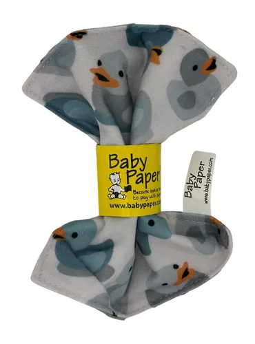 Vista 14 de Baby Paper Juguete sensorial arrugado y mordedor, estampado de flechas, regalo lavable Arrows