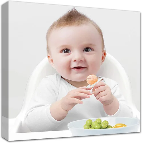 Vista 12 de Impresión personalizada de foto a lienzo, impresiones de lienzo enmarcadas personalizadas con tus fotos personalizadas para dormitorio, sala