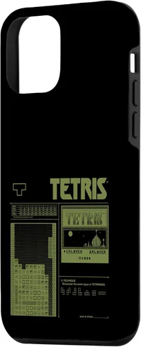 Vista 2 de Funda moderna para iPhone 12 Mini Tetris de 8 bits