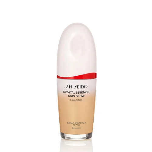 Vista 8 de Shiseido RevitalEssence Skin Glow Foundation SPF 30 - Buildable, Medium Coverage - 24-HR Hydration & 12-HR Wear - Transfer, Crease & Fade Resistant