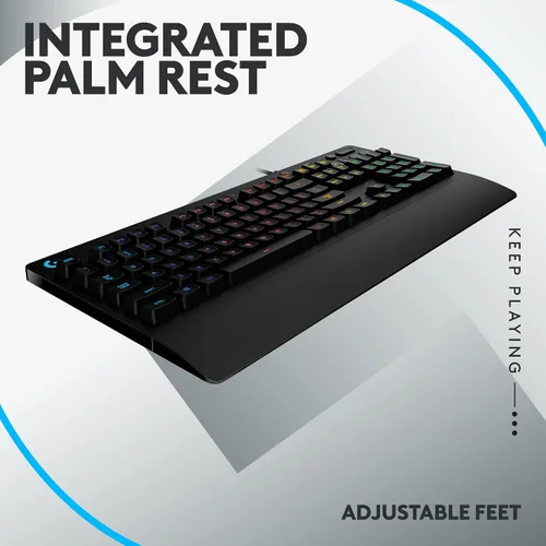 Vista 6 de Logitech G 502 Hero Mouse para juegos con cable y teclado para juegos RGB G213 - Ratones con botones programables y pesos ajustables - Teclado