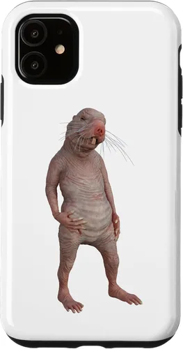 Vista 8 de Live Weird - Carcasa para iPhone 17, diseño de ratas topos desnudas