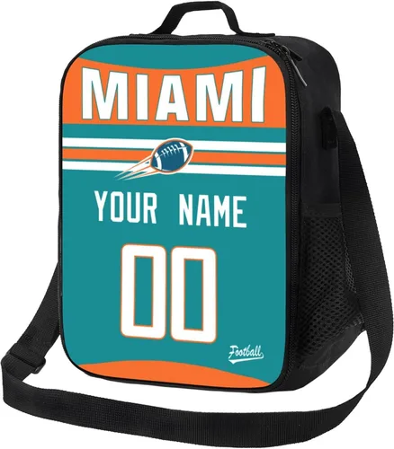 Vista 8 de KREDE Mochila Miami - Bolsas personalizadas para hombres y mujeres, Negro 01