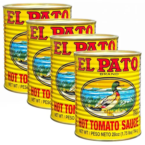 Vista 5 de El Pato Salsa de tomate caliente, 27 oz