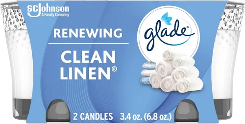 Vista 13 de Glade Tarro de velas, ambientador, manzana y canela, 3.4 onzas, 2