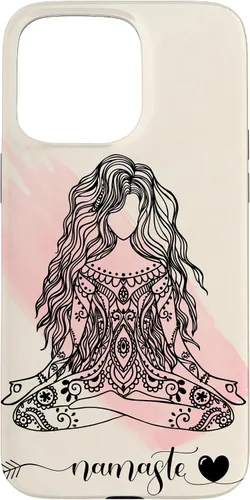 Vista 31 de Namaste Mandala Hippie Yoga Woman Meditation Spiritual Gift Case for iPhone 17